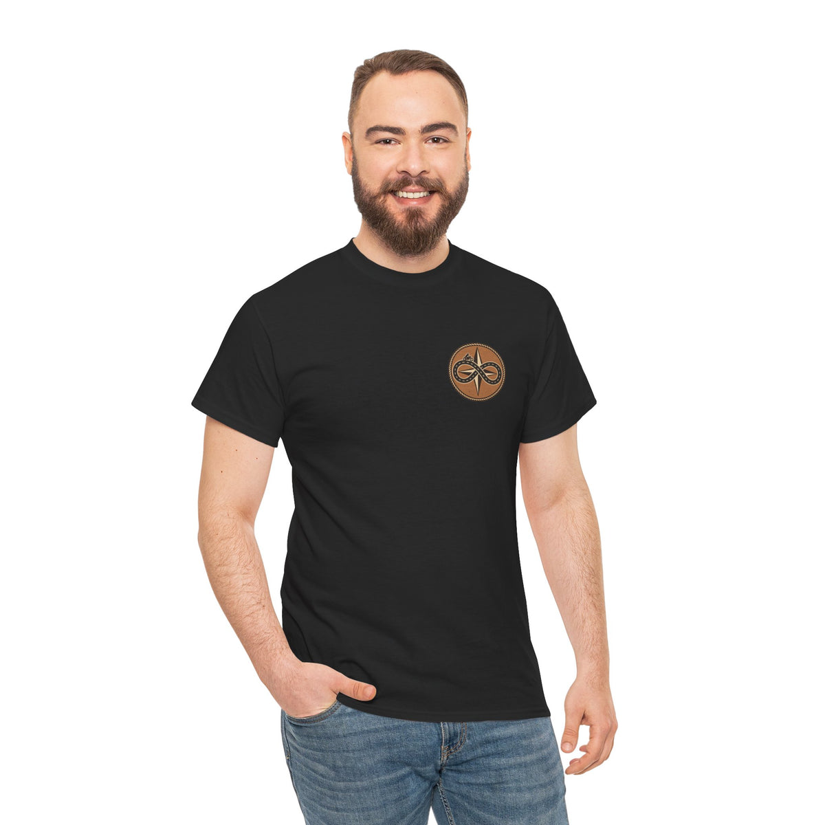 The Shared Route Compass Patch Tee