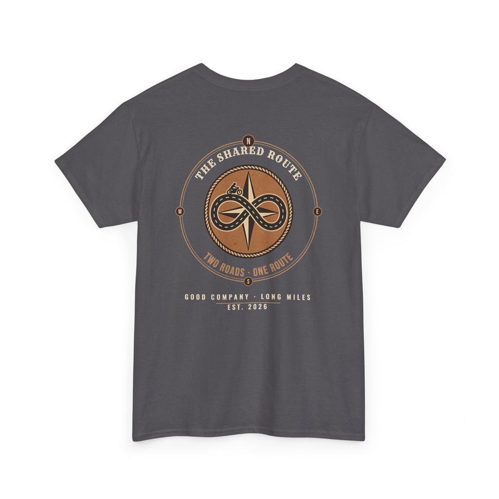 The Shared Route Compass Patch Tee
