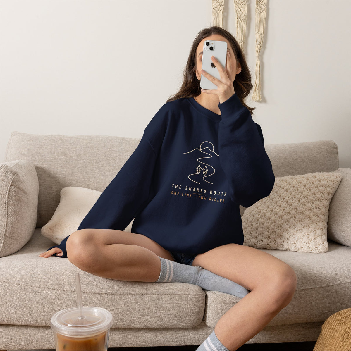 The Shared Route One Line Crewneck