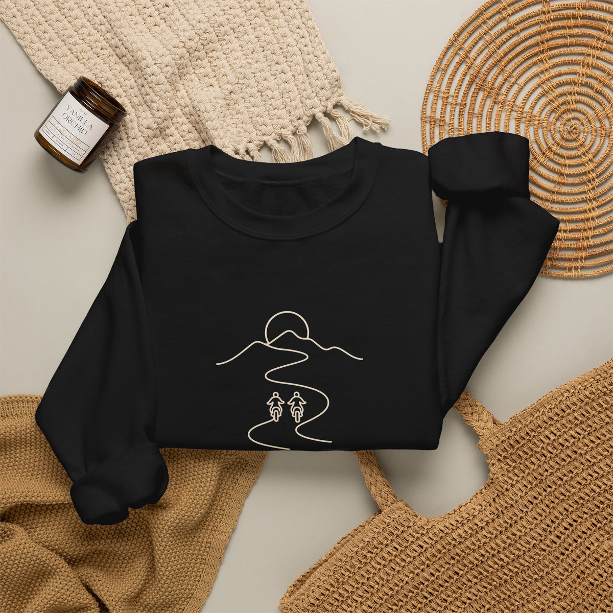The Shared Route One Line Crewneck
