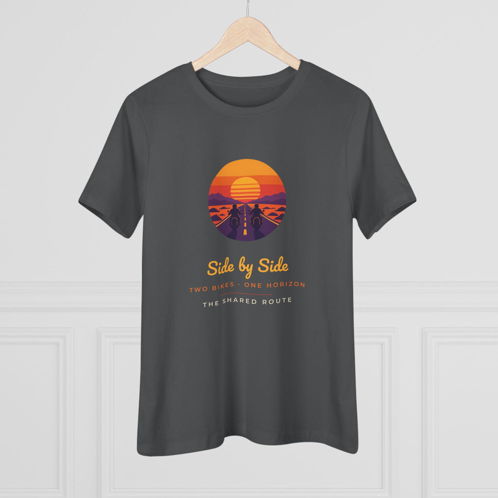 Side by Side Sunset Women's Relaxed Tee | The Shared Route