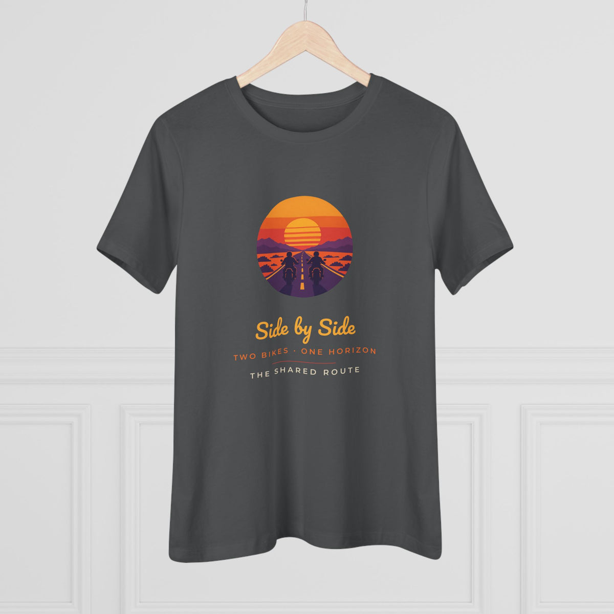 Side by Side Sunset Women's Relaxed Tee | The Shared Route