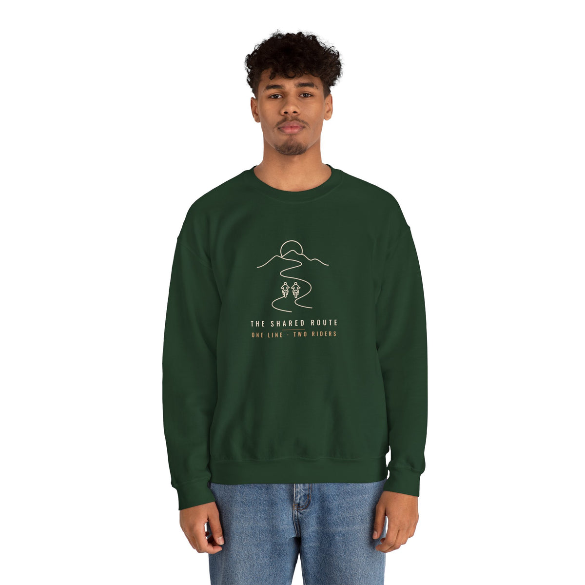 The Shared Route One Line Crewneck