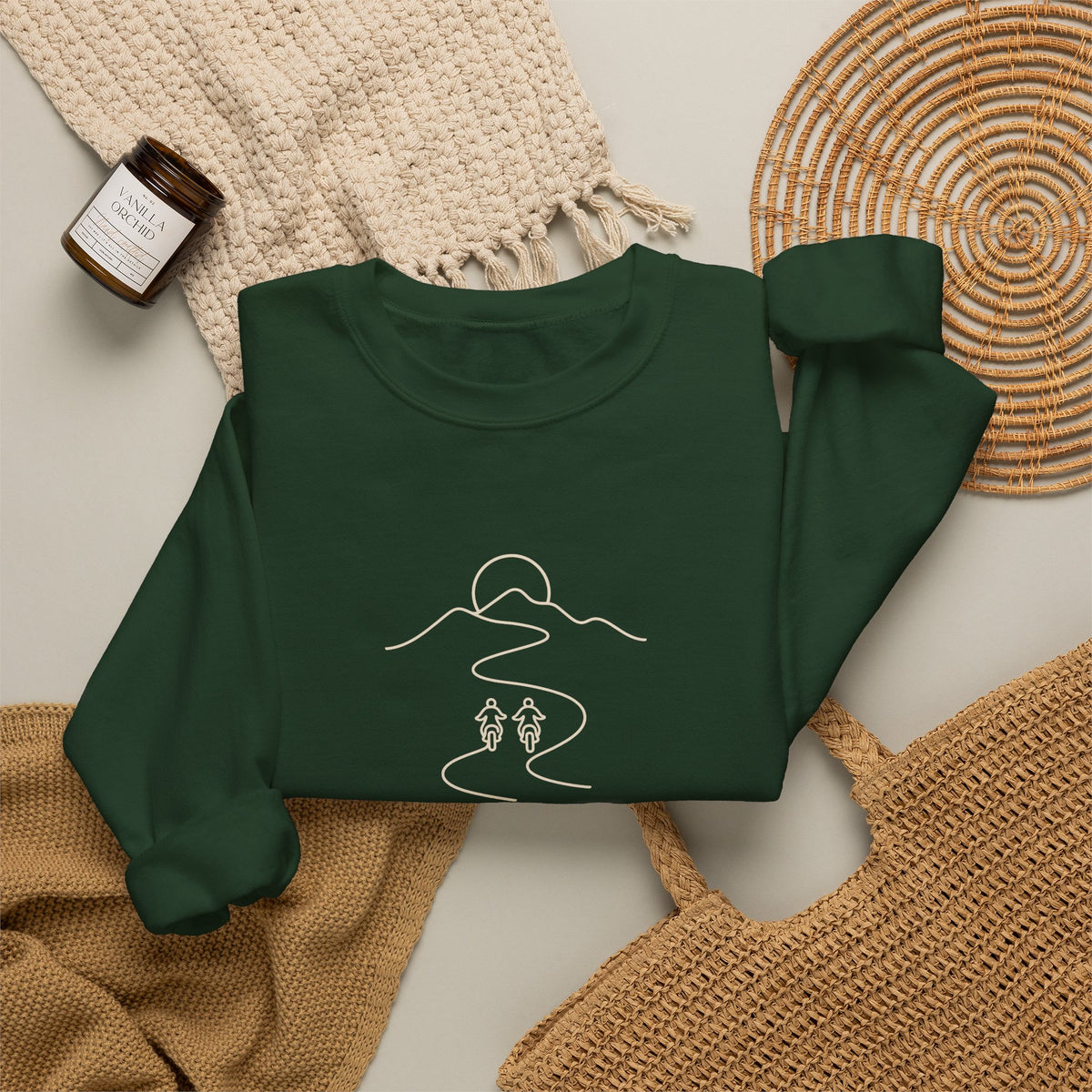 The Shared Route One Line Crewneck