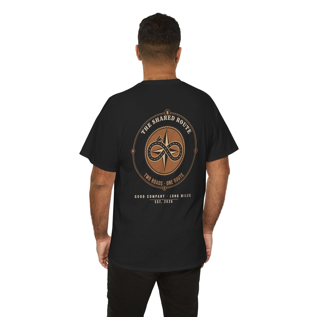 The Shared Route Compass Patch Tee