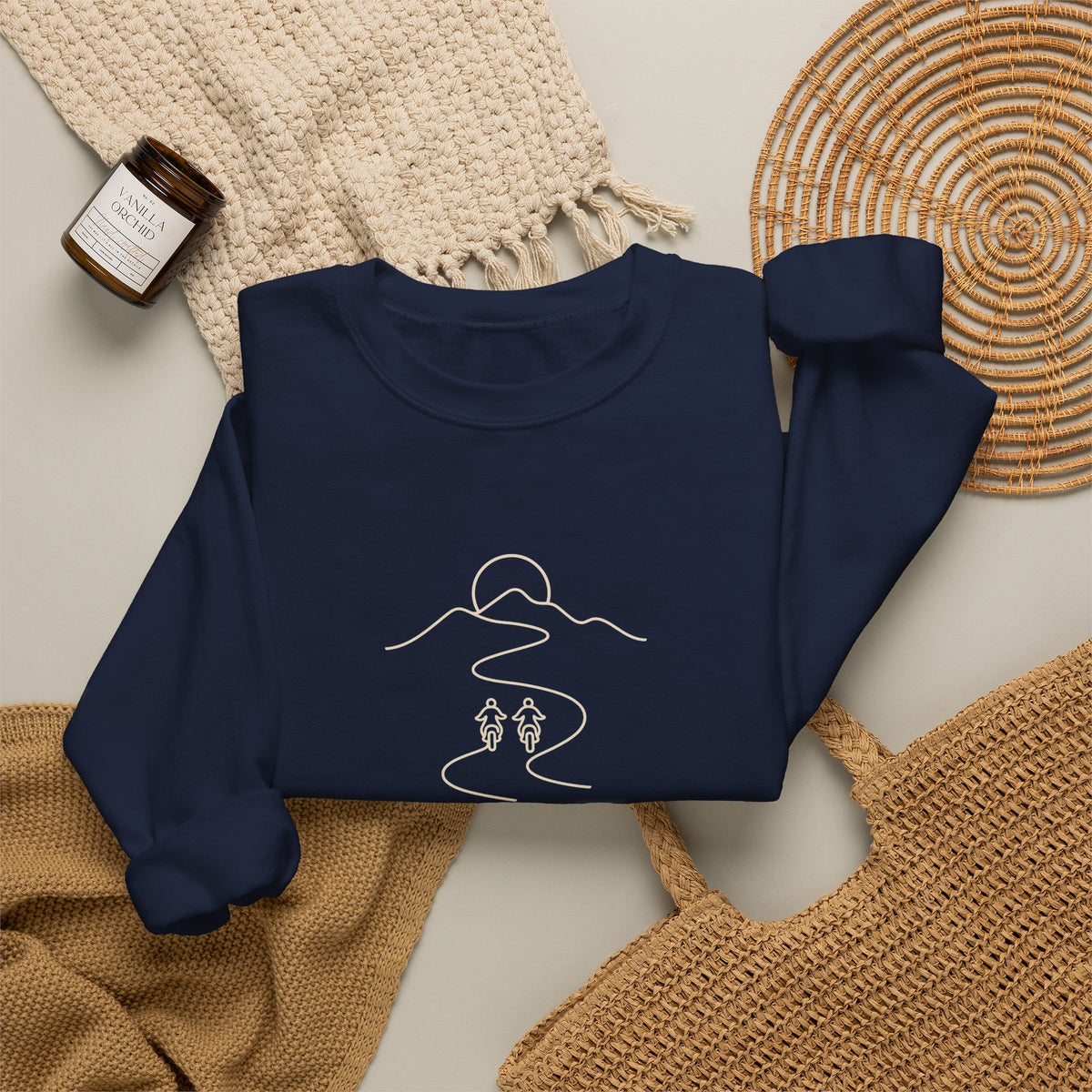 The Shared Route One Line Crewneck