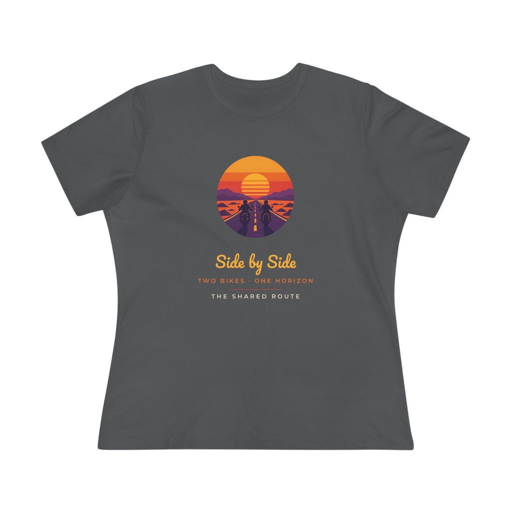Side by Side Sunset Women's Relaxed Tee | The Shared Route