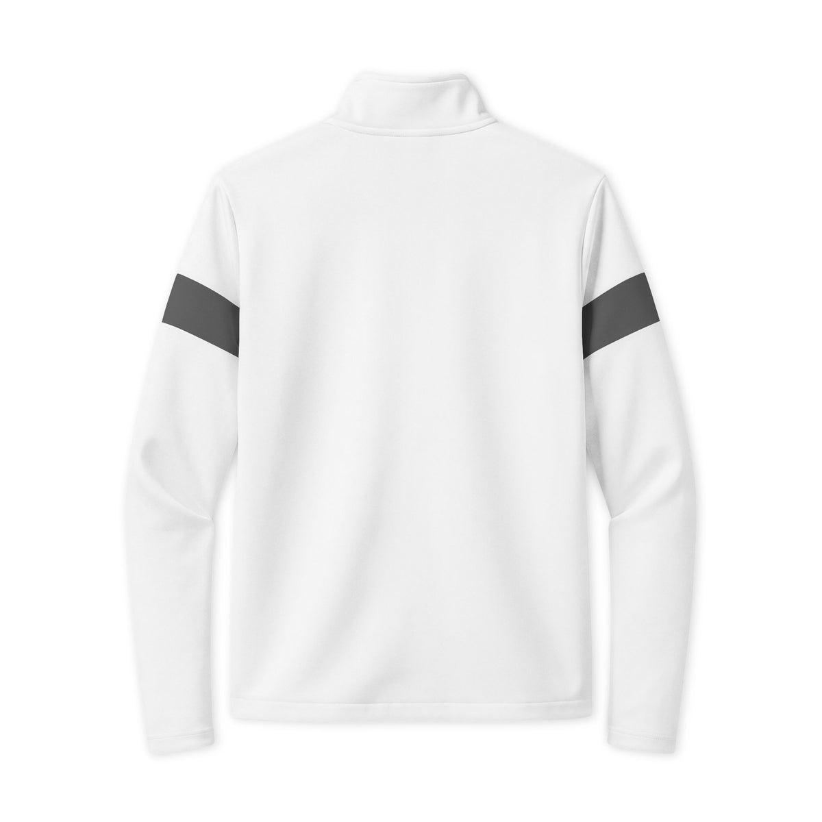 Embroidered Travel Full-Zip Jacket - Lightweight Red Track Jacket with White Sleeve Stripes
