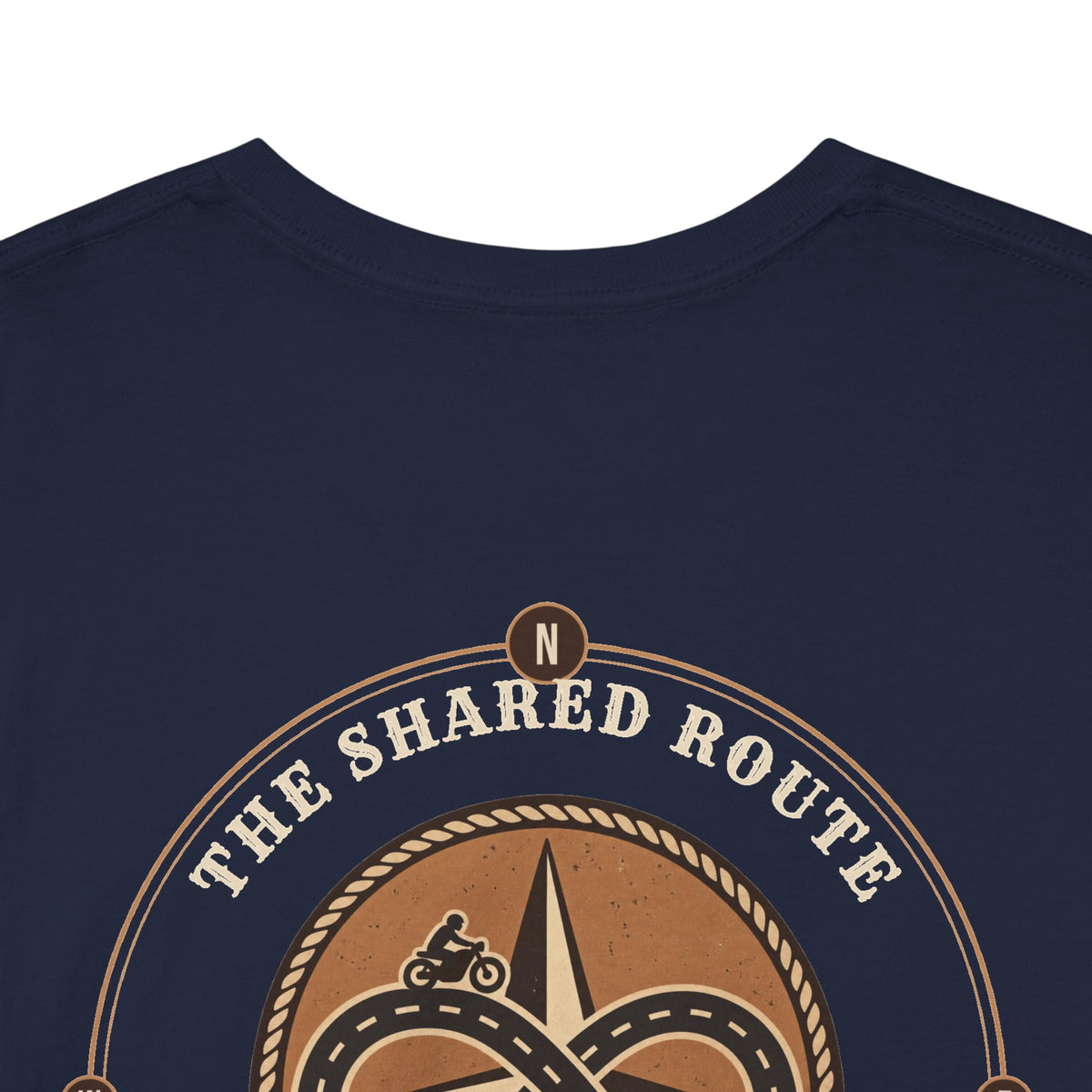 The Shared Route Compass Patch Tee