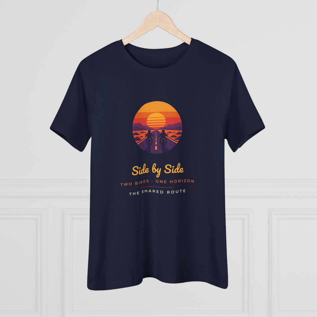Side by Side Sunset Women's Relaxed Tee | The Shared Route