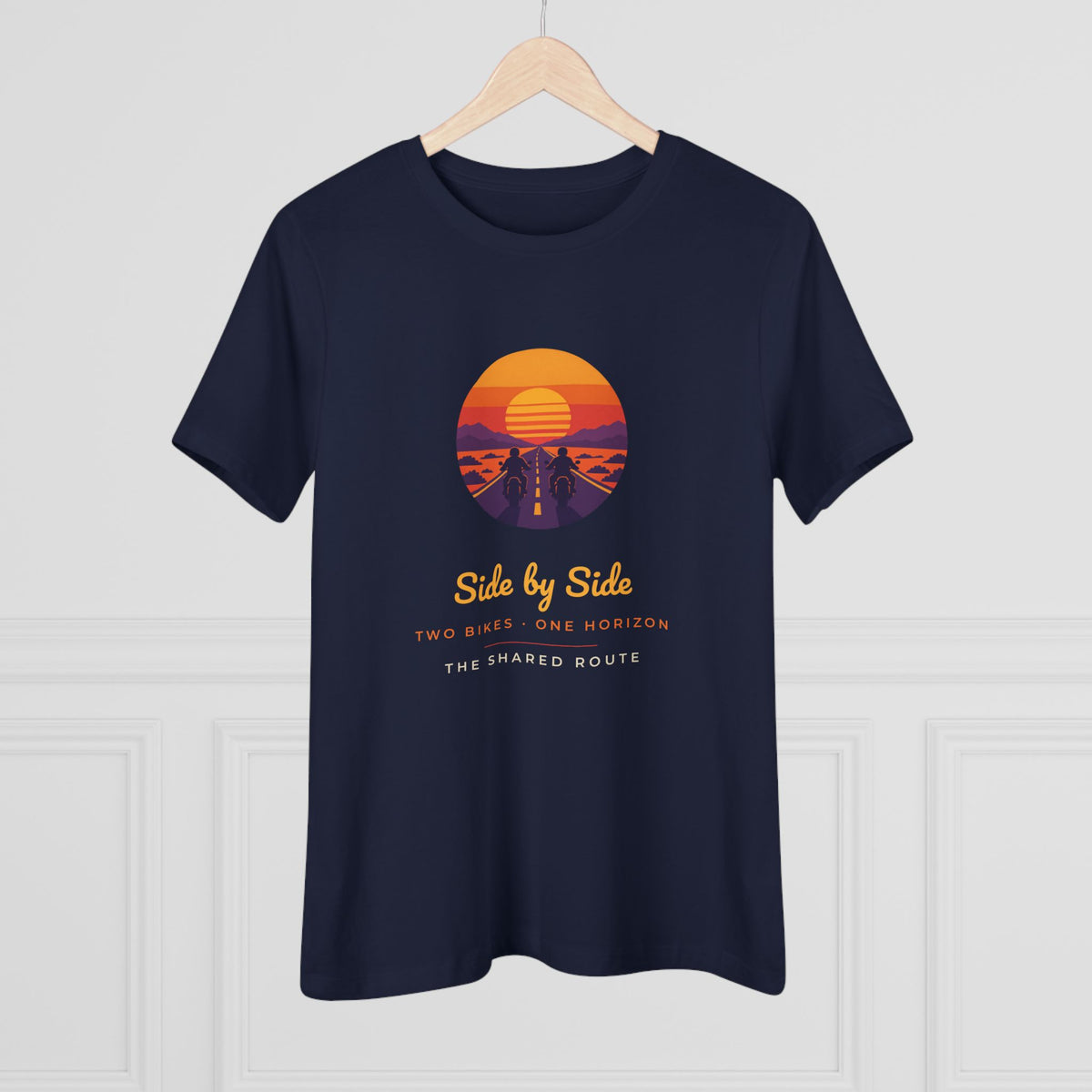 Side by Side Sunset Women's Relaxed Tee | The Shared Route
