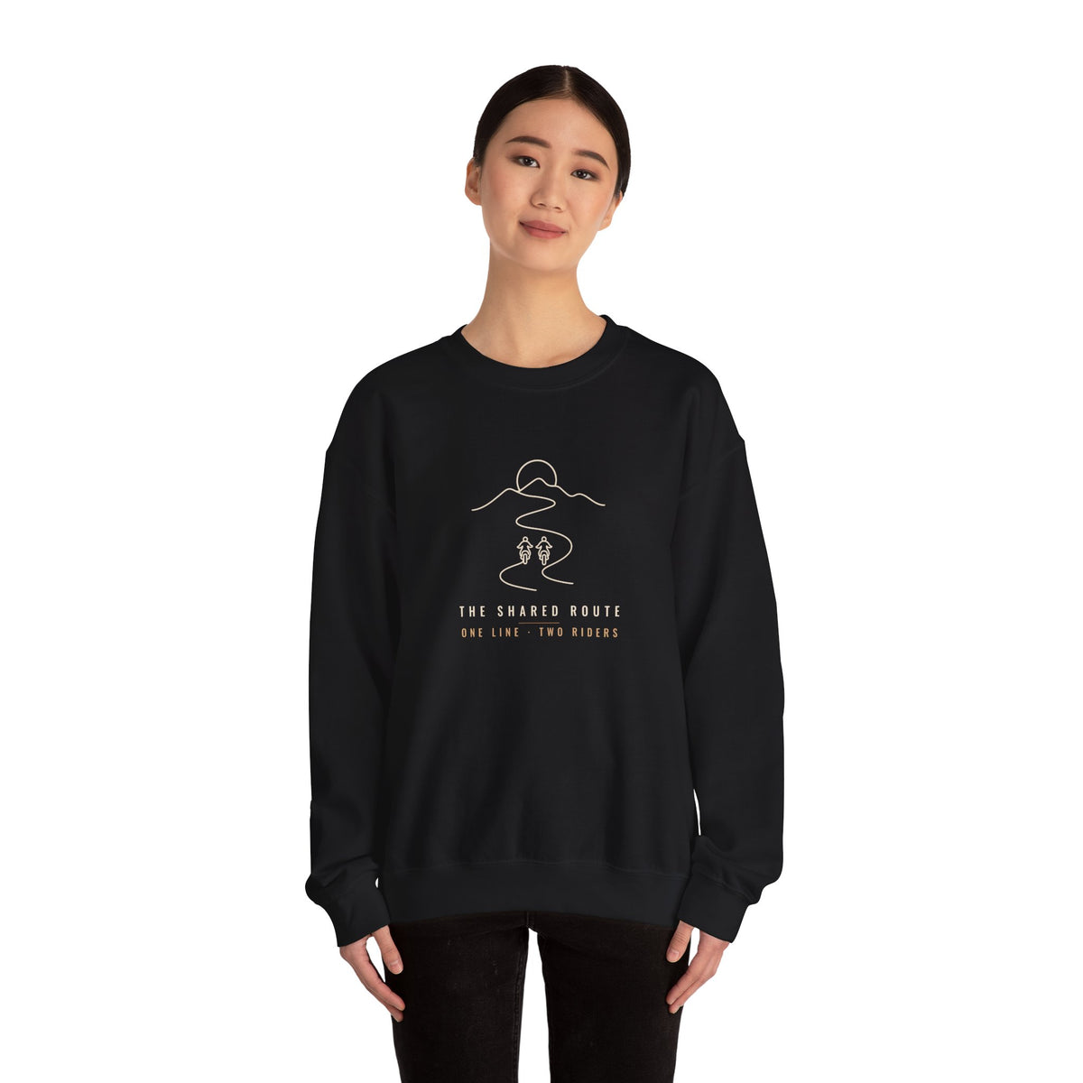The Shared Route One Line Crewneck