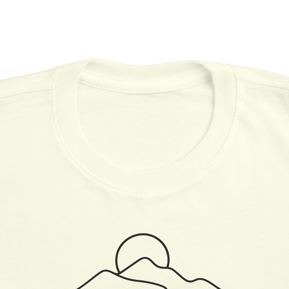 Little Co-Pilot Toddler Tee - One Line Mountain Road Shirt