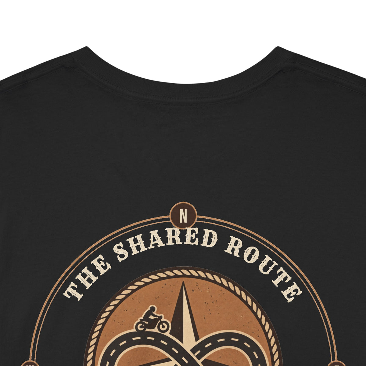 The Shared Route Compass Patch Tee