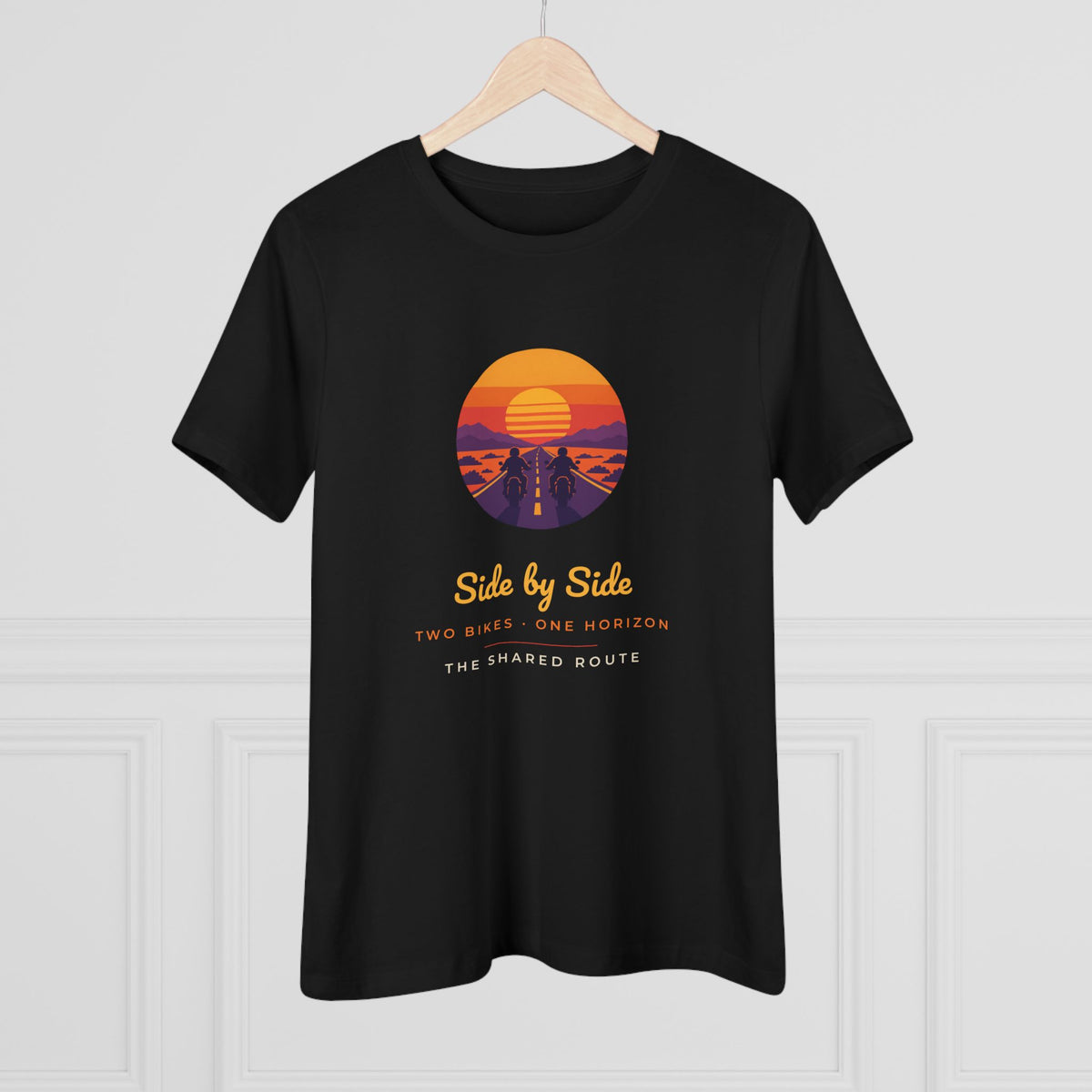Side by Side Sunset Women's Relaxed Tee | The Shared Route