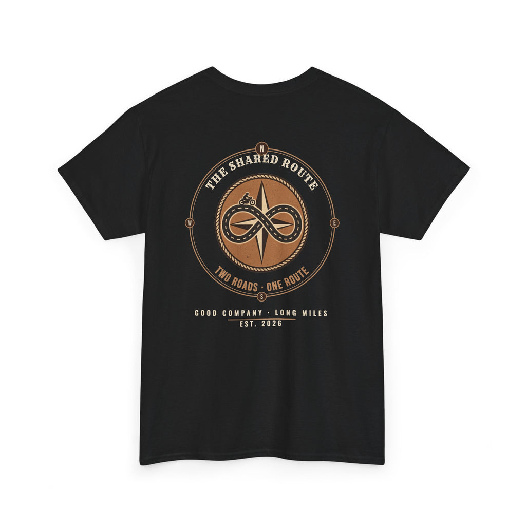 The Shared Route Compass Patch Tee