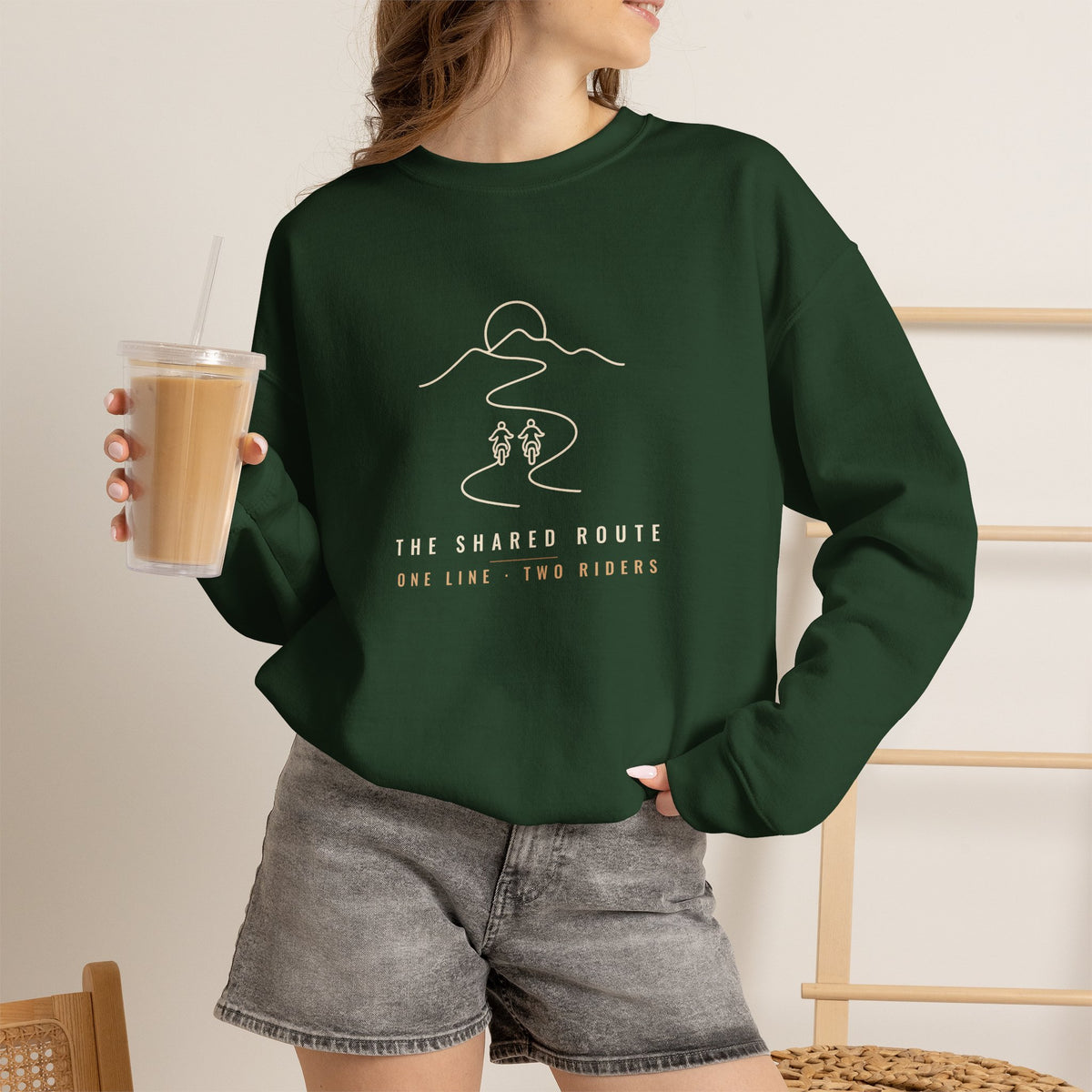 The Shared Route One Line Crewneck